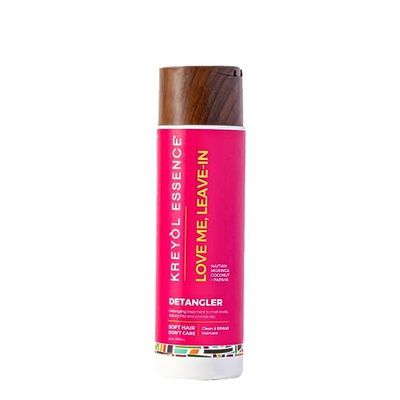 Kreyol Essence - 8 Oz DETANGLER Moringa Styling Slip Repair Leave In Detangler, Haitian Moringa Coconut Papaya, Hair Care