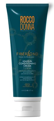 Rocco Donna Fiberbond Leave-in Conditioning Cream Molecular Hair Recovery System 6 oz.