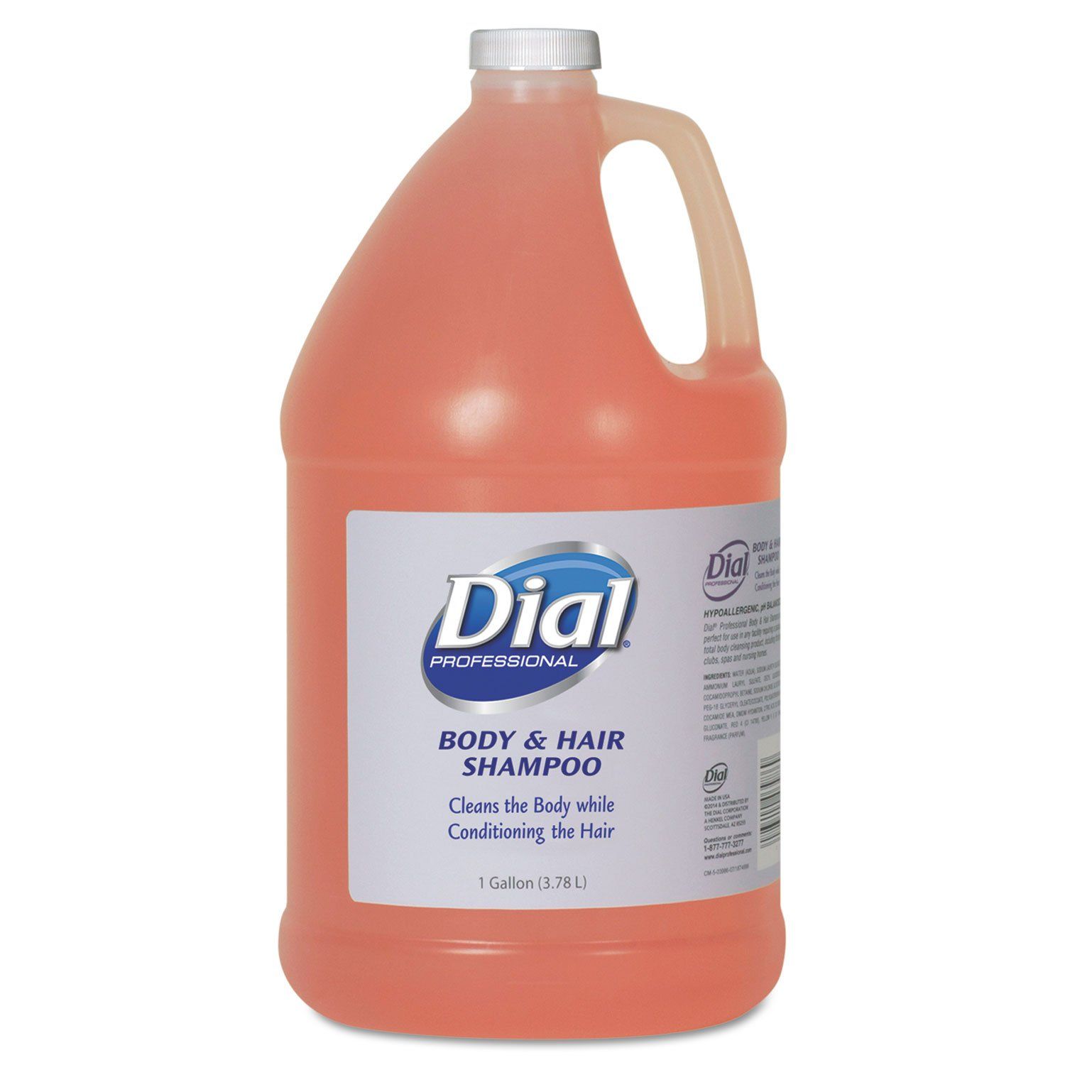 DIA03986 Dial Professional 03986 Body and Hair Care 1gal Bottle Gender-Neutral Scent 4Carton