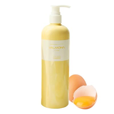 Valmona Egg Deep Nutrition Shampoo 16.23 Fl oz Good For Dry And Damage Hair Contains honey olive oil