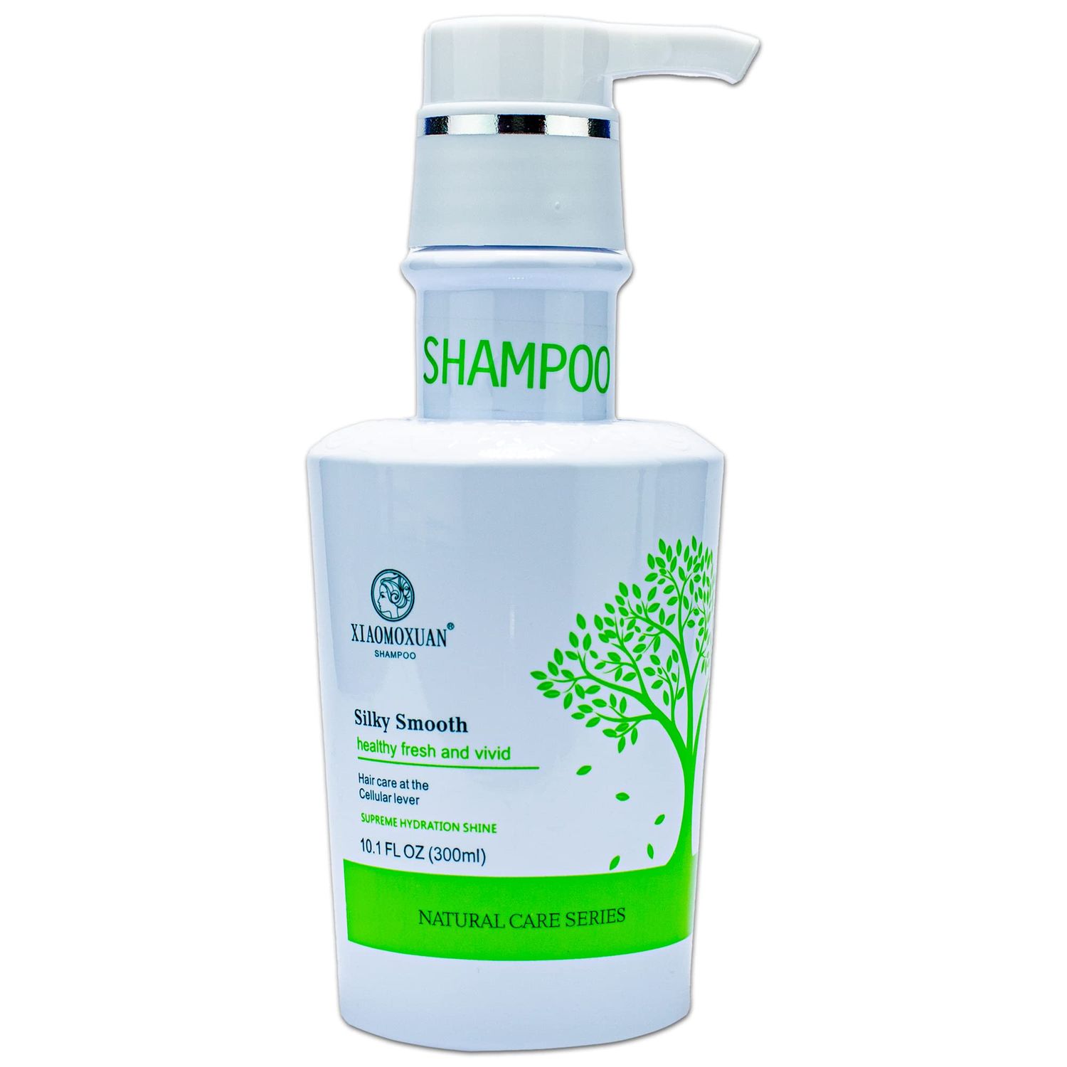 Xiaomoxuan Organic Tea Tree Oil Moisturizing Shampoo Sulfate-Free Paraben-Free - Strengthen and Restore Shampoo Hydrating - All-Natral Hair Moisturizer and Deep Scalp Cleansing Hair Treatment