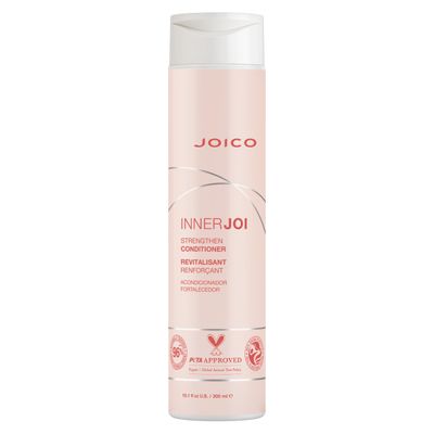 Joico InnerJoi Strengthen Conditioner For Damaged, Color-Treated Hair Sulfate Paraben Free Naturally-Derived Vegan Formula 10.1 Fl Oz