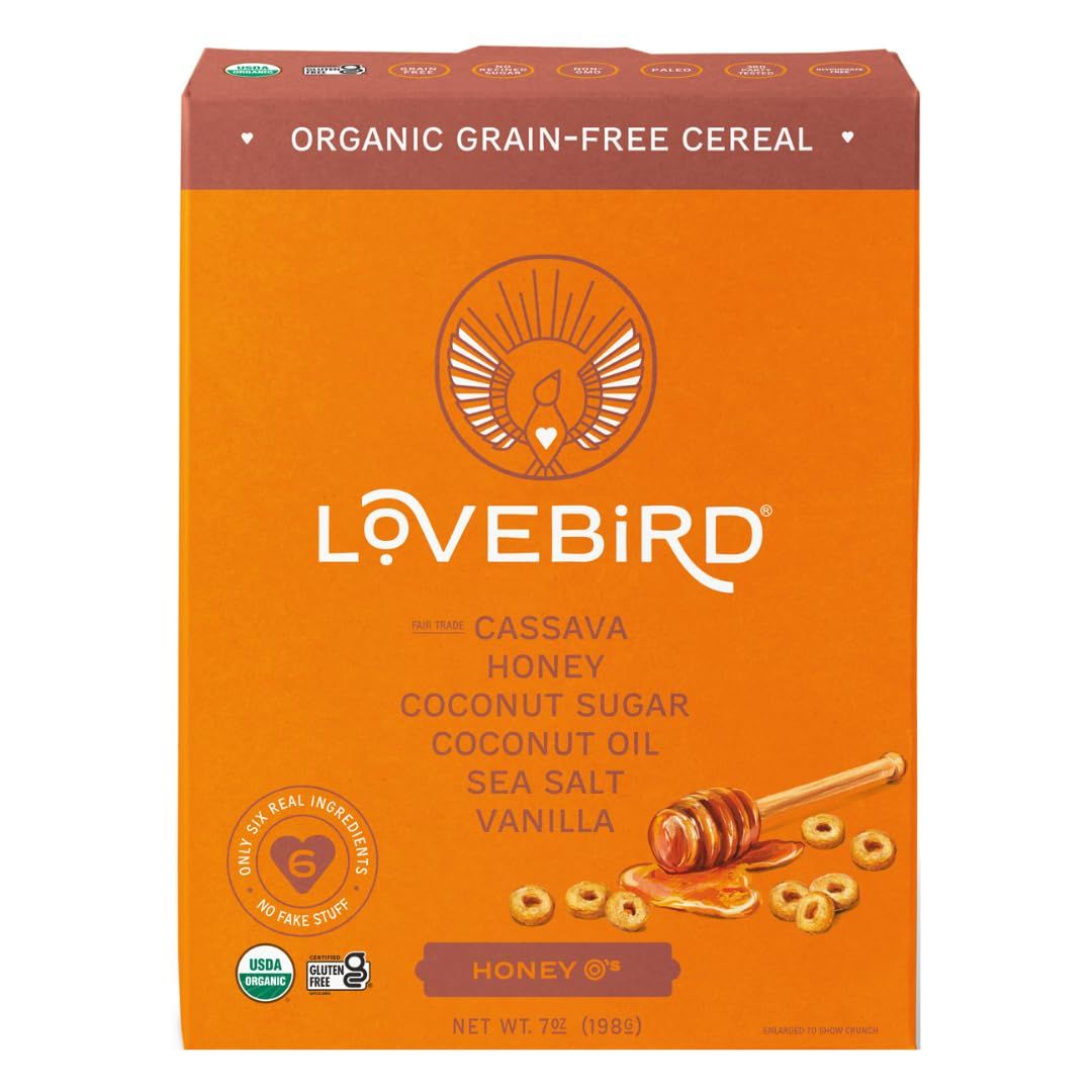 Lovebird, Cereal Honey Grain Free, 7 Ounce