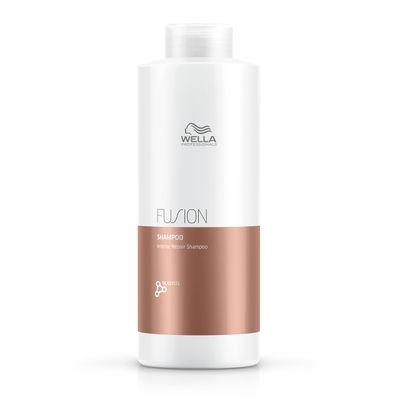Wella Professionals Fusion Intense Repair ShampooFor Damaged Hair Hair Repair Anti Breakage 33.8 Fl Oz