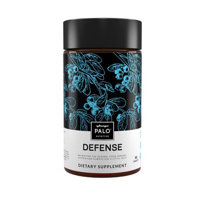 PALO Defense Wellness Formula Vitamins Herbal Blend - Immune System Support Supplement - with Elderberry, Vitamin C, Zinc, Echinacea, Astragalus, Andrographis- 90 Tabs