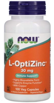 Now Foods SPO Optizinc 30mg Copper, 100 Count