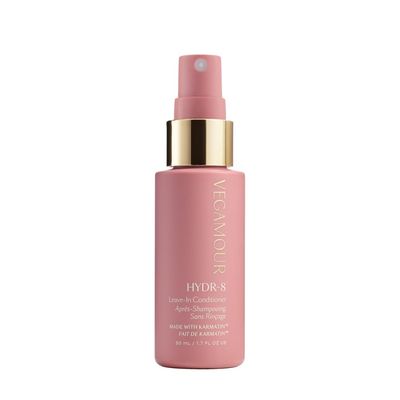 HYDR-8 Leave-In Conditioner, for Deep Hydration Heat Protection, with Vegan Keratin, for Soft, Silky, Frizz Free Hair, 1.7 fl oz