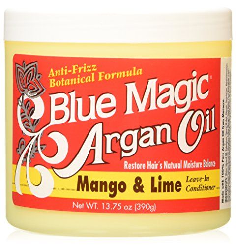 Blue Magic Argan Oil MangoLime Leave In Conditioner, 13.75 Ounce for 1 PACK.