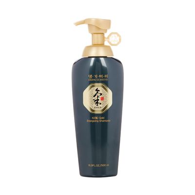 Doori Daeng Gi Meo Ri Ki Gold Energizing Shampoo (500ml) for Hair Loss, Thin Hair, Gray Hair Prevention