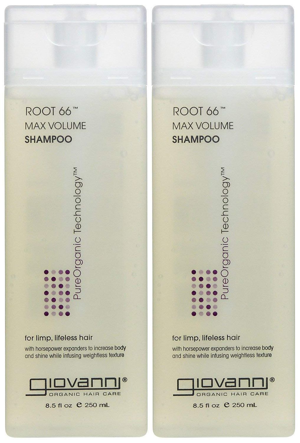 Giovanni Root 66 Max Volume Shampoo - 8.5 oz - 2 pk