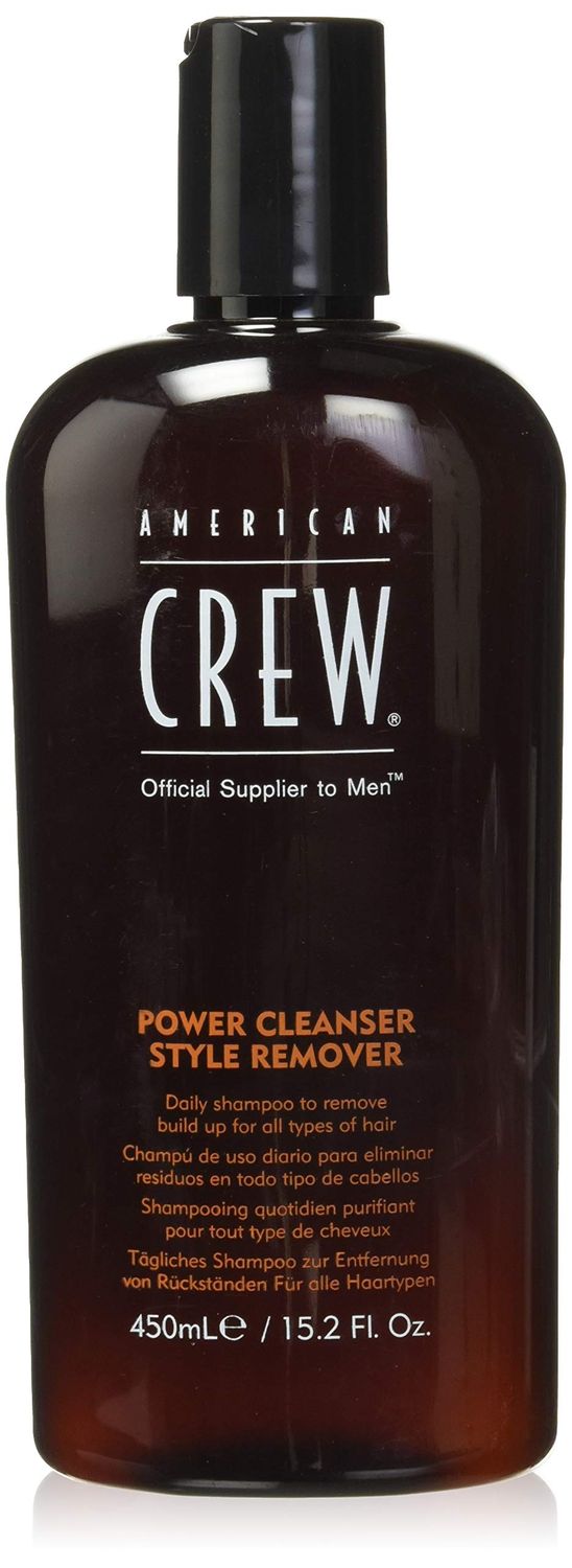 Men&#39;s Shampoo by American Crew, Power Cleanser Style Remover, 15.2 Fl Oz
