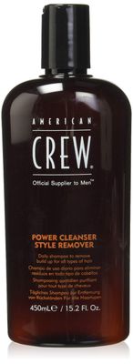 Men&#39;s Shampoo by American Crew, Power Cleanser Style Remover, 15.2 Fl Oz