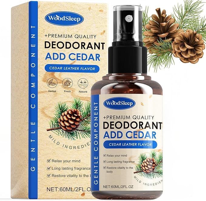 MINIBIRD Magnesium Spray, Magnesium Oil Spray, Harmless Trace Minerals - 100 Pure Organic Natural Topical Magical Skin for Feet, Body, Easy to Absorb and Use 2FL.OZ (Cedar)