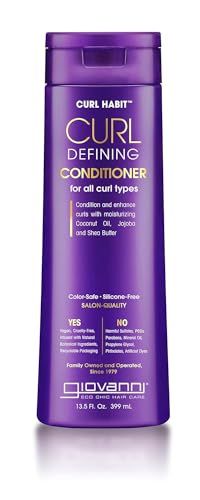 Giovanni Curl Defining Conditioner, for All Curl Types, 13.5 fl oz (399 ml)