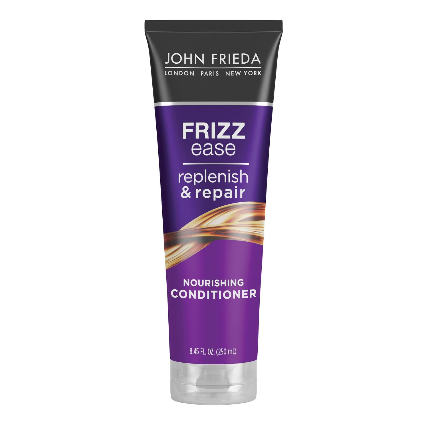 John Frieda Frizz Ease Replenish Repair Conditioner, Repairs Damage and Dryness for Shiny, Frizz-Protected Styles, Infused with Argan, Moringa, and Coconut Oil for Nourished, Smooth Hair, 8,45 Oz