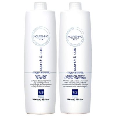 Ever Ego Nourishing Spa Deep Hydra Shampoo Leave-in Conditioner 1000ml 33.8oz