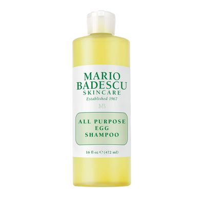 Mario Badescu All Purpose Egg Shampoo for All Hair and Skin Types Shampoo and Body Wash that Cleanses and Nourishes Formulated with Egg White Proteins 16 Fl Oz