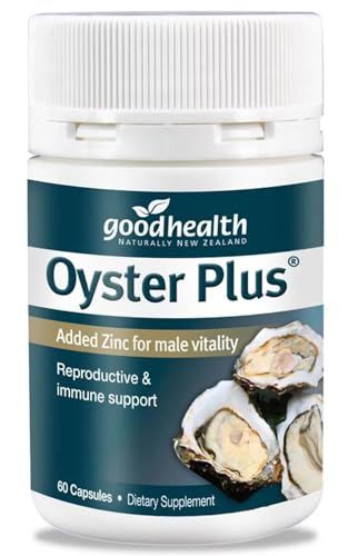 Goodhealth Oyster Plus - 60 Capsules - Marine Nutrient Supplement with Zinc and Taurine for Health and Vitality - Supports Immune and Reproductive Healt