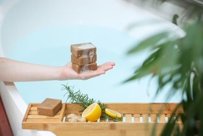 Rosemary Infused Handmade Shampoo Bar- Hair Growth Nourishment (Pack of 2)