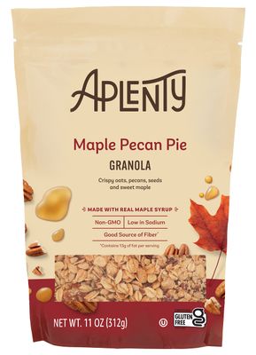 Amazon Brand, Aplenty Maple Pecan Pie Granola, 11 Oz