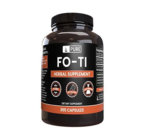 Pure Original Ingredients Fo-Ti (365 Capsules) No Magnesium Or Rice Fillers, Always Pure, Lab Verified