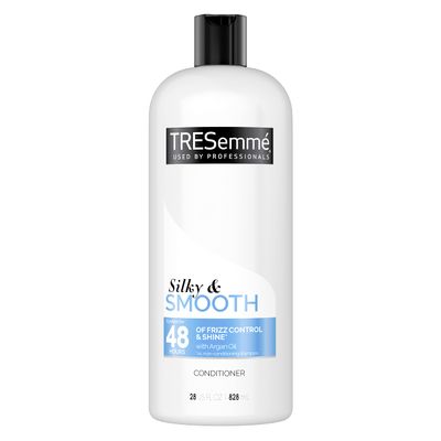 TRESemme Touchable Softness Anti Frizz Conditioner for Shiny Hair Smooth and Silky Moroccan Argan Oil Dry Hair Formula 28 oz