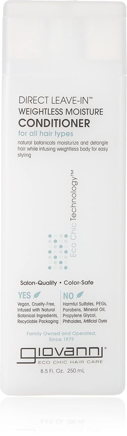 Giovanni - Conditioner Direct Leave-In Weightless Moisture For All Hair Types - 8.5 oz.