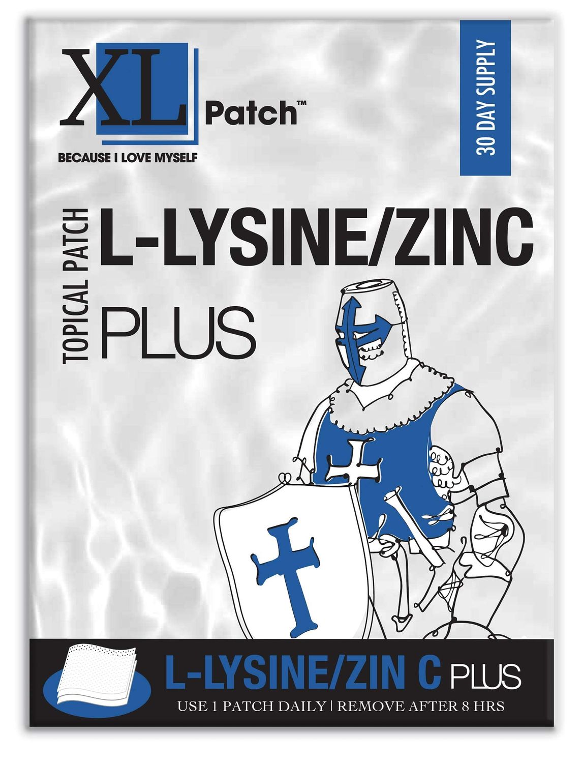 XLPATCH L-LysineZinc Plus (30-Day Supply)