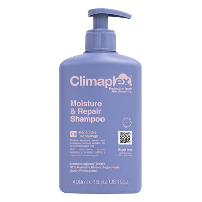 Climaplex Moisture and Repair Shampoo - Non-greasy and Fast Absorbing Formula - Moisturizing and Soothing Properties - Contains Detangling Benefits - Suitable for All Hair Types - 13.52 oz