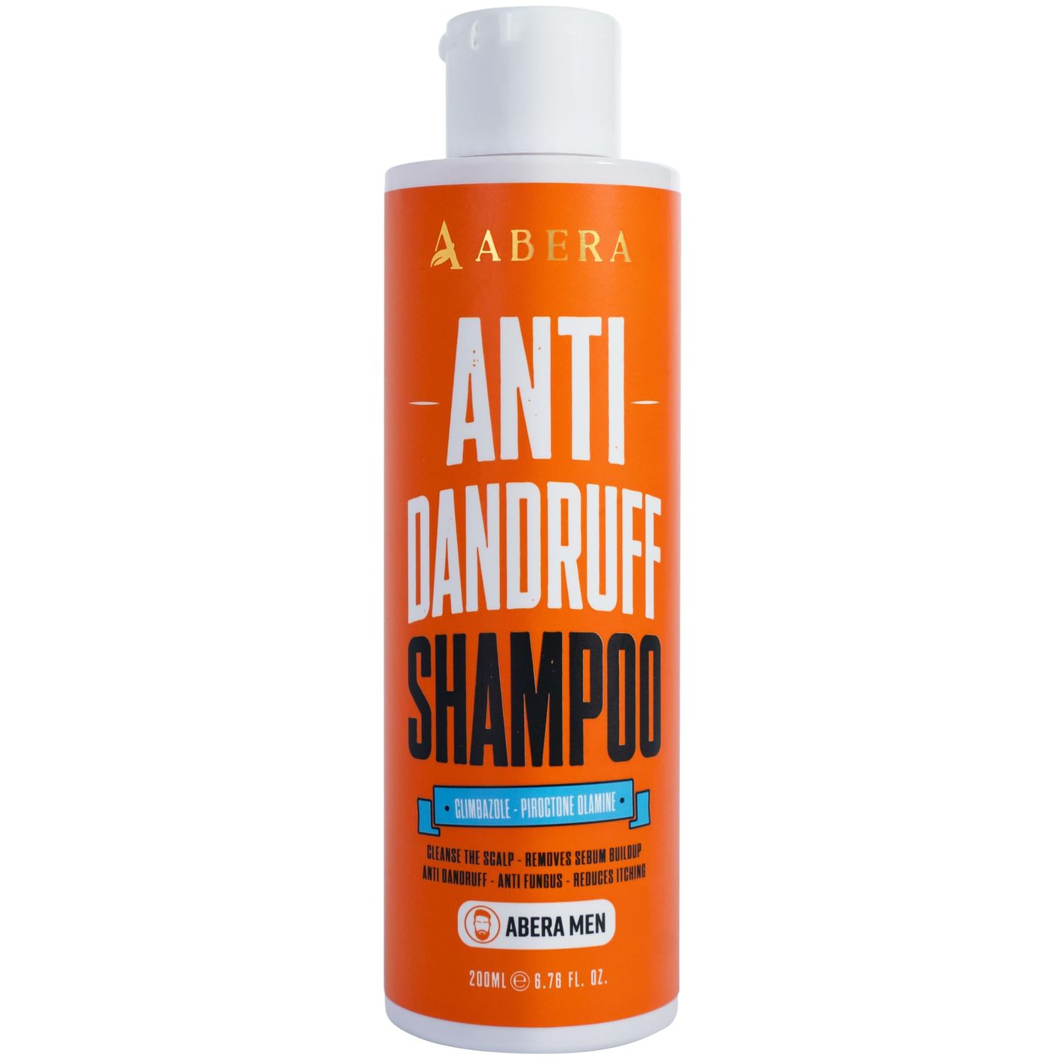 ABERA Anti Dandruff Shampoo for Stronger Hair Healthier Scalp, Nourishes, Supports and Promotes Hair Growth, Get Rid of Dandruff, 6.67 fl oz