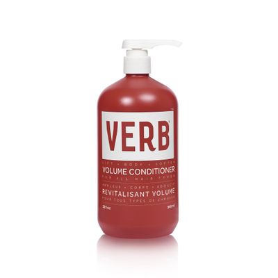 VERB Volume Conditioner 32 fl oz- Softens, Detangles Lifts Flat Hair- Sulfate, Paraben and Gluten Free