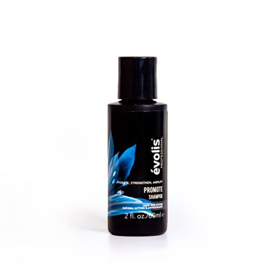 EVOLIS Promote Nourishing Shampoo - Strengthening Treatment for Longer, Healthier-Looking Hair - Travel Size (2 fl oz)