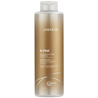 Joico K-PAK Daily Reconstructing Shampoo For Damaged Hair Repair Prevent Breakage Boost Shine With Keratin Guajava Fruit Extract 33.8 Fl Oz