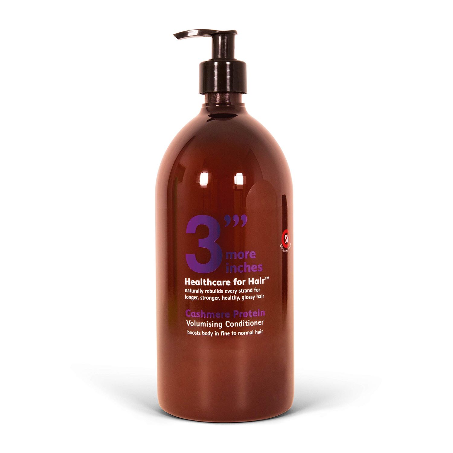 3&#39;&#39;&#39;More Inches Cashmere Protein Volumizing Conditioner 1000ml - Fine, Thin Hair Treatment - For Thicker, Fuller Root Lifting Results - Coconut Oil, Silicone Free - Hair Care by Michael Van Clarke