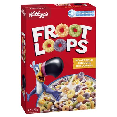 Kellogg&#39;s Fruit Loops 285gm