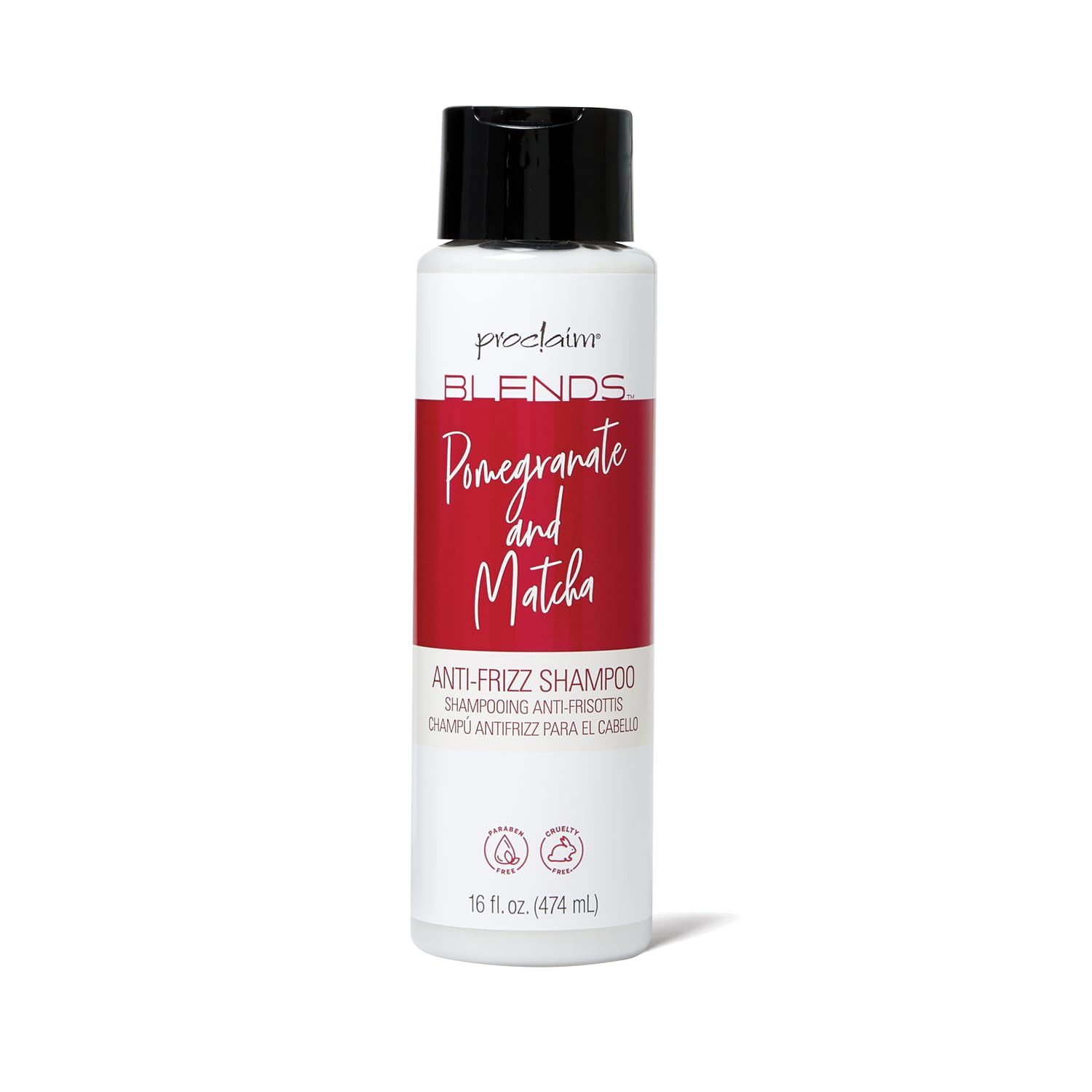 Proclaim Blends Pomegranate Matcha AntiFrizz Shampoo, 16 Fl Oz