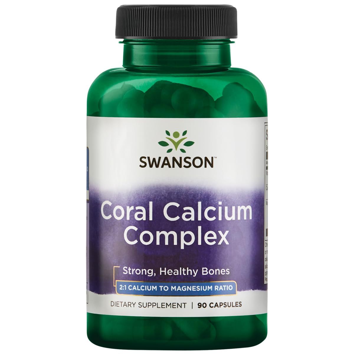 Swanson Coral Calcium Complex 90 Capsules