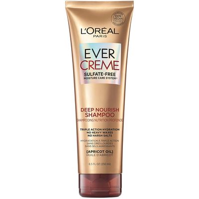 L&#39;Oreal Paris EverCreme Sulfate Free Deep Nourish Shampoo, 8.5 Ounce (Pack of 2)