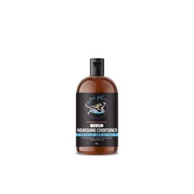 Swim Girl Skincare Deep Nourishing Conditioner Nourish and Detox With Charcoal, Aloe, and Natural Nourishing Oils Inspired Beauty for Athletes 8 fl oz (Pack of 1)