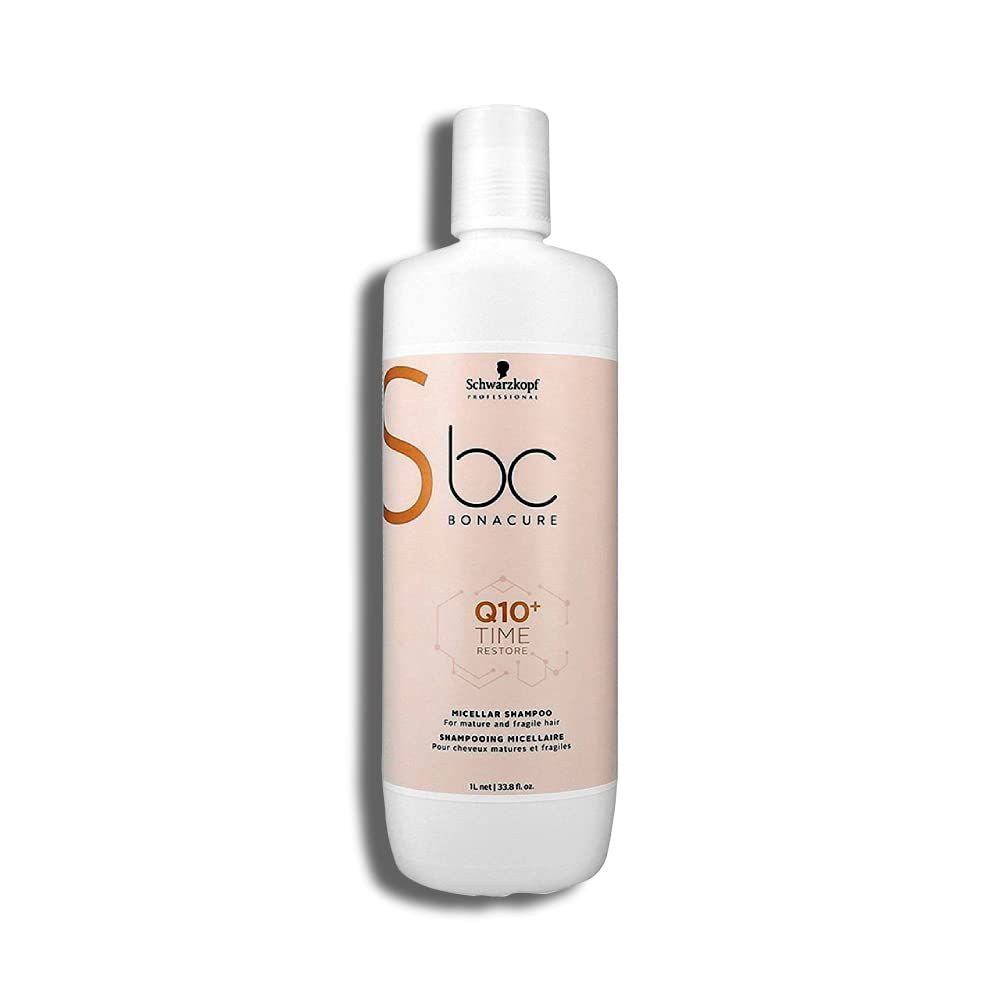BC BONACURE Q10 Time Restore Micellar Shampoo, 33.8-Ounce