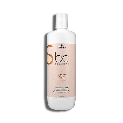 BC BONACURE Q10 Time Restore Micellar Shampoo, 33.8-Ounce