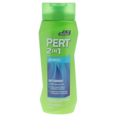 Pert Plus Dandruff Control Pyrithione Zinc For Flake Free Hair 2 In 1 Shampoo Unisex, 13.5 Ounce