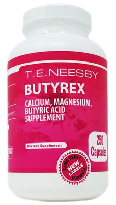 Butyrex CalciumMagnesium Butyrate Complex: 250 Capsules
