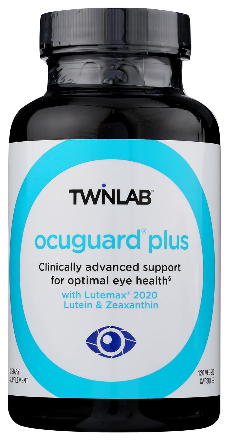 Twinlab Ocuguard Plus - Eye Supplement with Zinc, Vitamin A, C D - 120 Veggie Capsules
