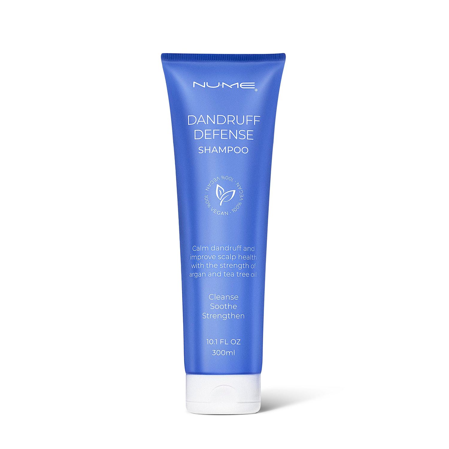 NuMe Dandruff Defence Shampoo, Anti-Dandruff Treatment for Dry, Itchy Scalp, Scalp Treatment, Scalp Care for Maximum Strength, Paraben-Free, Fresh Scent, Safe for Color-Treated Hair - 300 ml