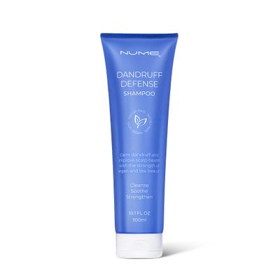 NuMe Dandruff Defence Shampoo, Anti-Dandruff Treatment for Dry, Itchy Scalp, Scalp Treatment, Scalp Care for Maximum Strength, Paraben-Free, Fresh Scent, Safe for Color-Treated Hair - 300 ml