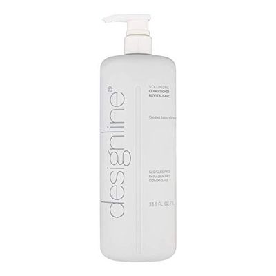 DESIGNLINE Volumizing Conditioner, 33.8 oz - Regis Sulfate Free Formula Boosts Volume and Detangles Softens Hair (33.8 oz)