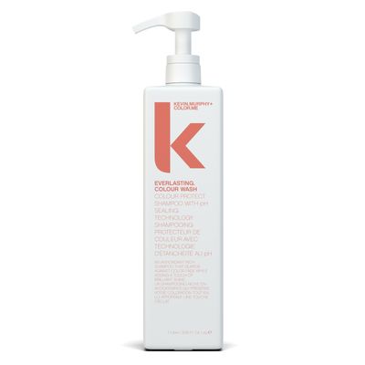 KEVIN.MURPHY EVERLASTING.COLOUR WASH - Hair Colour Shampoo - Colour Protect Hair Care - pH Balanced Shampoo - Sulphate Free - 1000 mL 33.8 fl oz