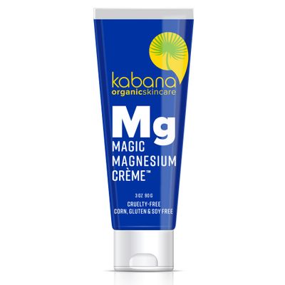 Magic Magnesium Cream Soy Corn Gluten Fragrance Free Organic Ingredients Mg 3 Ounce Tube
