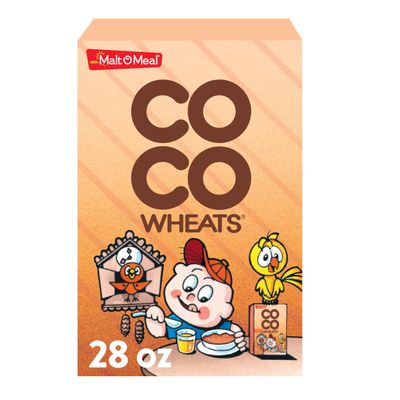 Coco Wheats , Original Malt-O-Meal Coco Wheats Breakfast Cereal, Quick Cooking, Kosher, 28 Ounce - 1 count